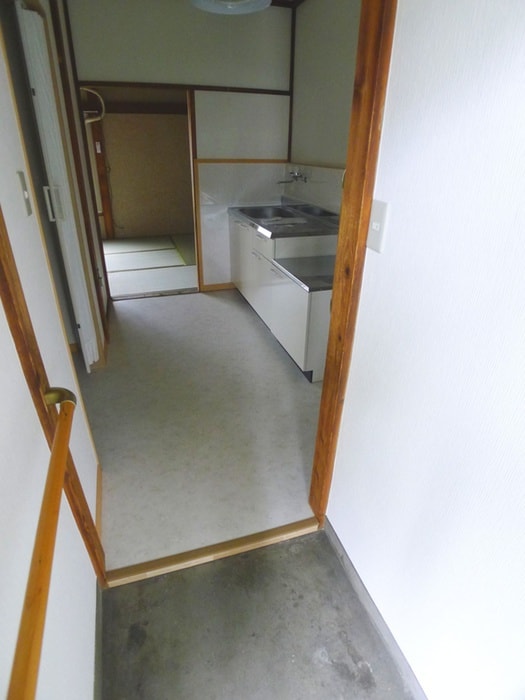 玄関 福島アパ－ト