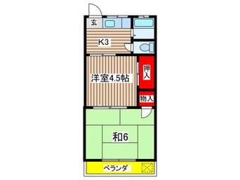 間取図 文化ハイツ