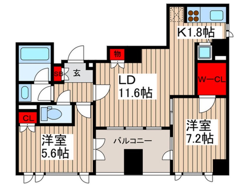 間取図 アーデン木場