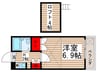 ベラリ－ボ 1Kの間取り