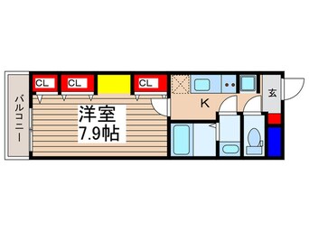 間取図 ヴィラ上福岡