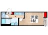 コパン武里 1Kの間取り