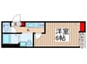 コパン武里 1Kの間取り