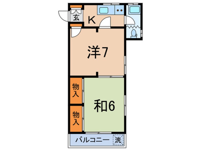 間取図 三恵ビル