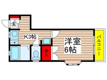 間取図 カームハイツ