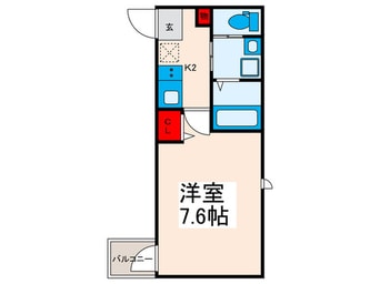 間取図 CRASTINE西尾久