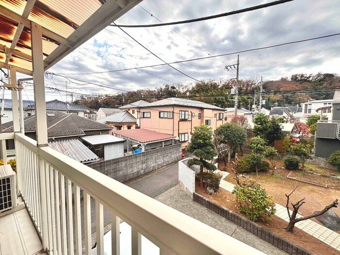 室内からの展望 小林ハイツ