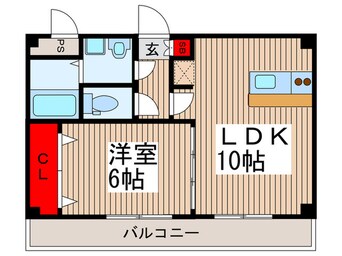 間取図 アンジェリーナ