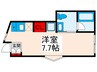 k-station 1Rの間取り