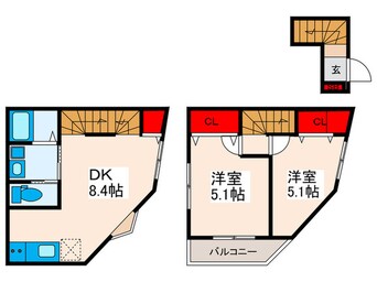 間取図 k-station