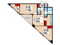 ﾗｲｵﾝｽﾞﾏﾝｼｮﾝ吾妻橋（１１０５）の間取図