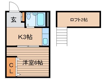 間取図 サンモ－ル成城