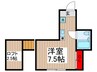 ジヤス 1Rの間取り