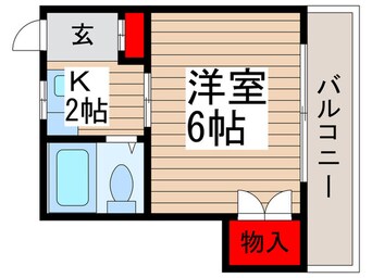 間取図 ブル－ハイム