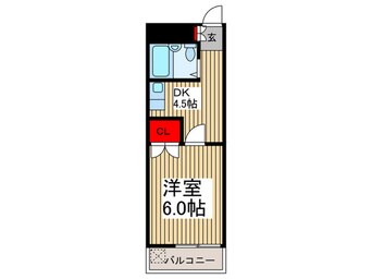 間取図 ソフィア南大塚