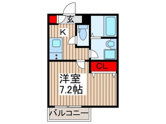 間取図 ジーメゾン埼玉本郷町