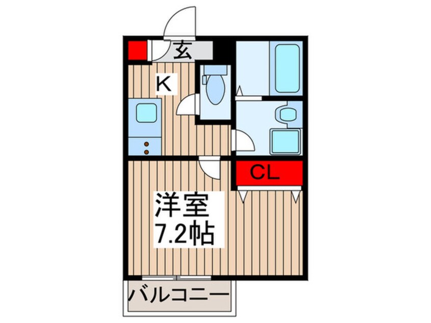 間取図 ジーメゾン埼玉本郷町