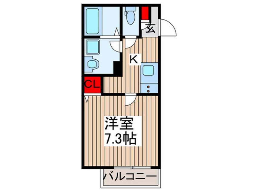 間取図 ジーメゾン埼玉本郷町