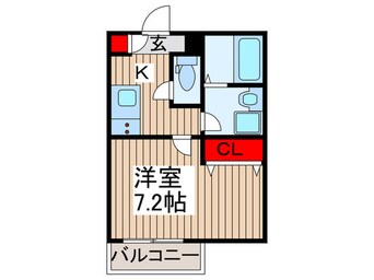 間取図 ジーメゾン埼玉本郷町