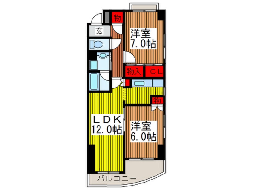 間取図 正栄ビル