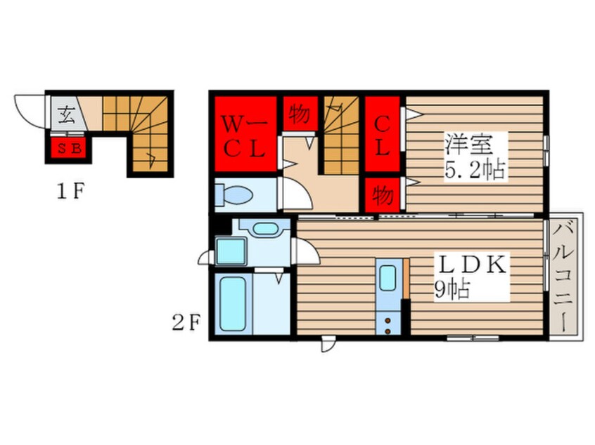 間取図 プランドール