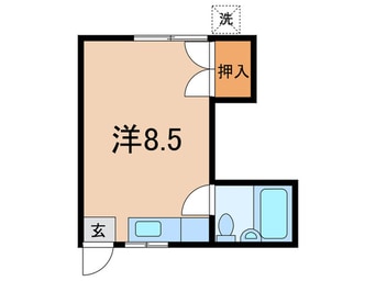 間取図 ピースハイツ
