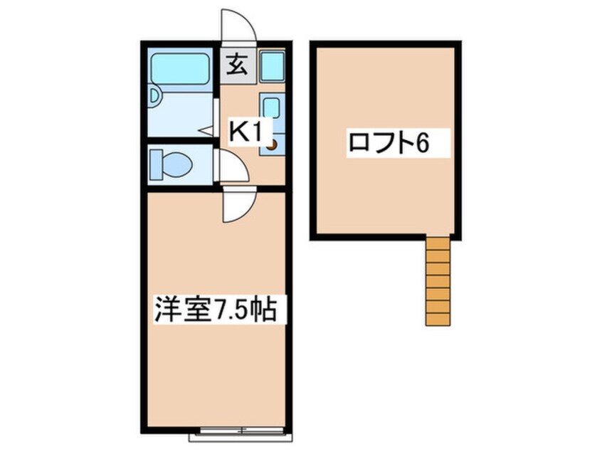 間取図 ピアレジ青山２