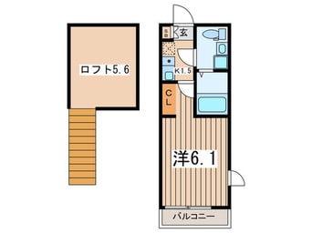 間取図 ＦＥＲＩＯ三ツ沢