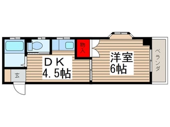 間取図 ﾒｿﾞﾝｼｬｲﾝ