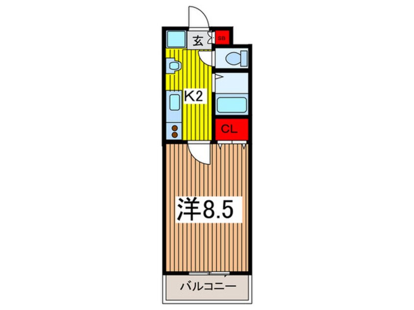 間取図 プレステ－ジ２４