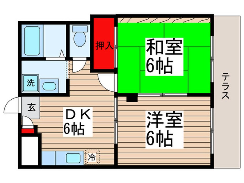 間取図 パートナー相之川