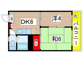 間取図 第三関根ビル