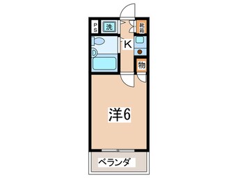 間取図 ワコーレ相武台前(404)