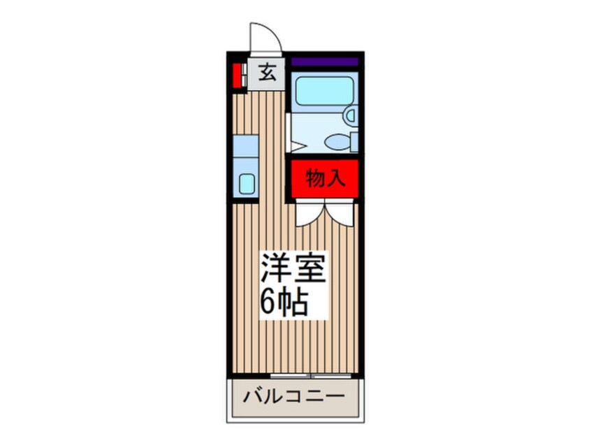 間取図 カーサ武蔵