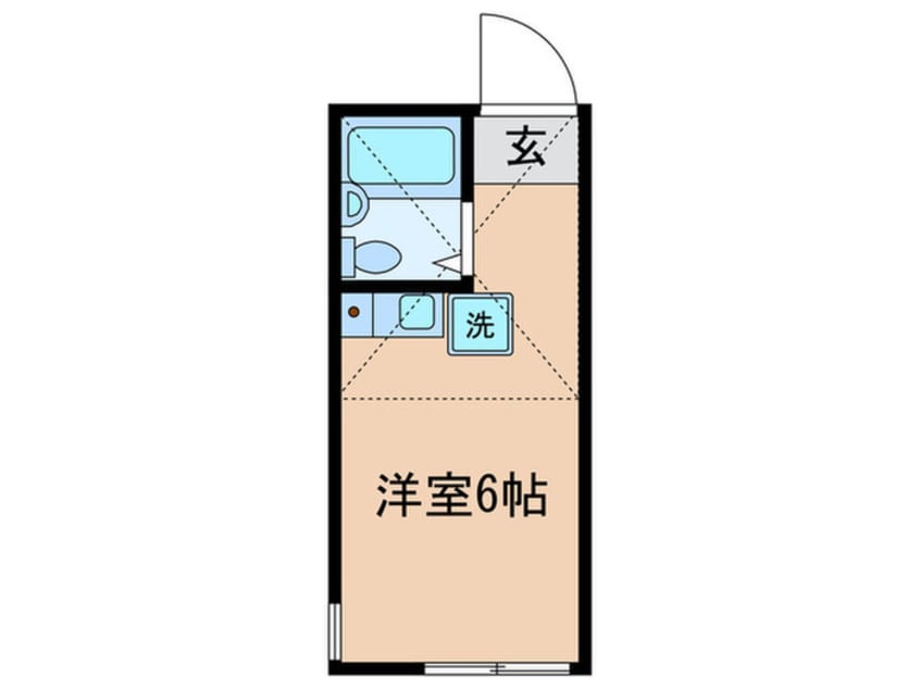 間取図 ﾕﾅｲﾄ小机ｽﾃｰｼｮﾝｸﾛｽﾋﾞｰ