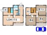 上和田貸家 3LDK+Sの間取り