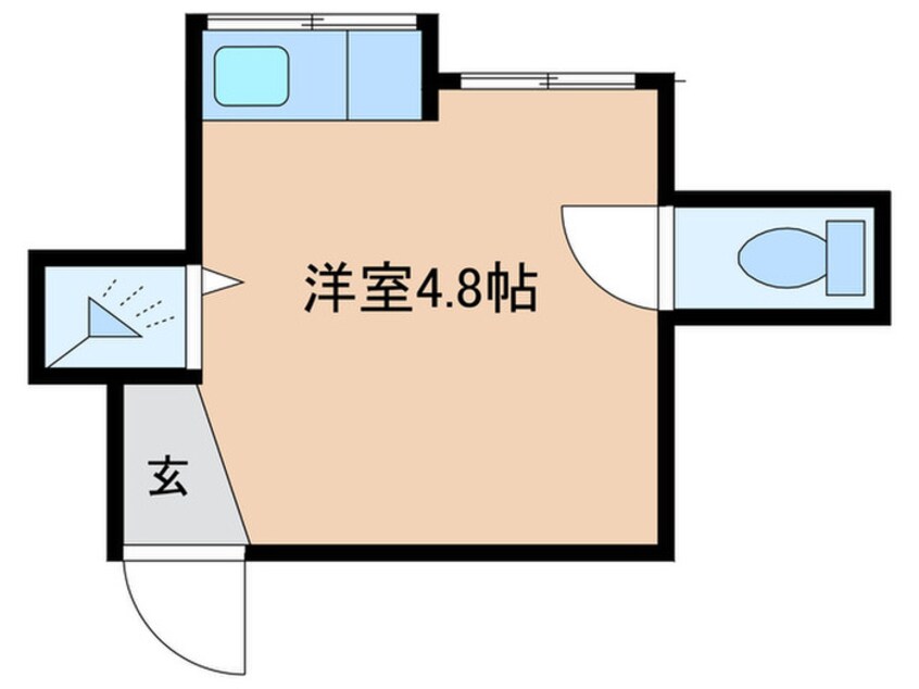 間取図 フレンドハイツA