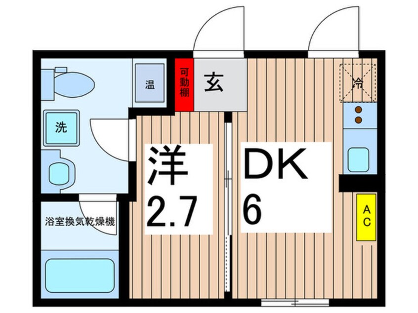 間取図 Comfair菊川