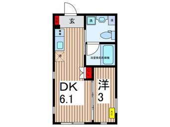 間取図 Comfair菊川