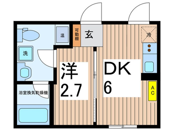 間取り図 Comfair菊川