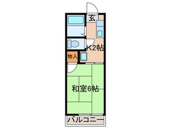 間取図 グリ－ンステ－ト