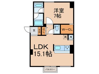 間取図 カーサフォーラム