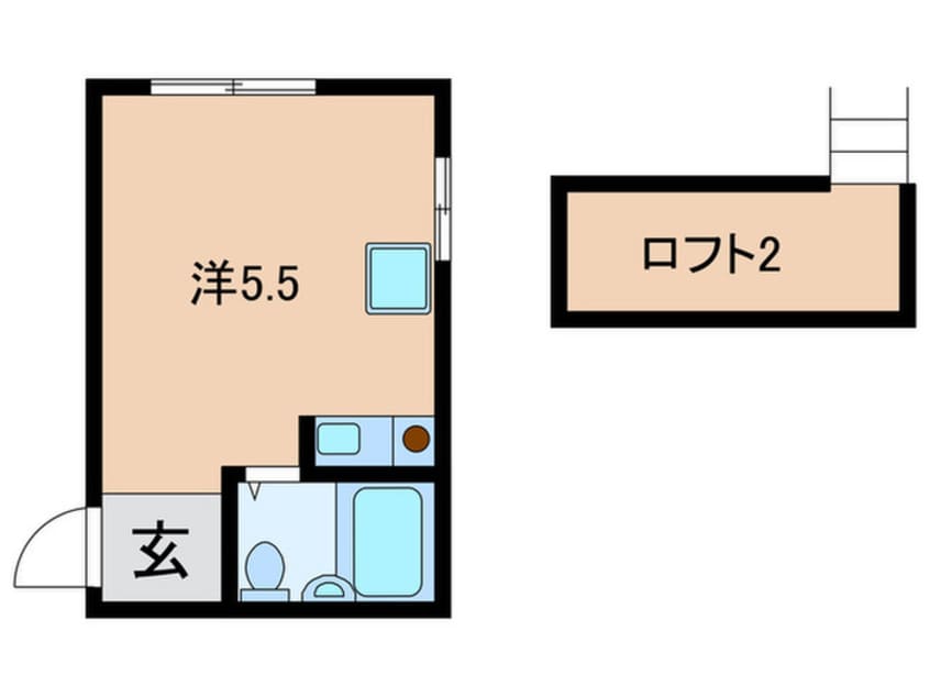 間取図 中延ハイツ