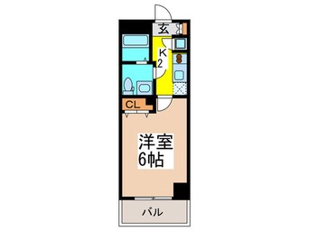 間取図 レジディア日本橋人形町Ⅱ