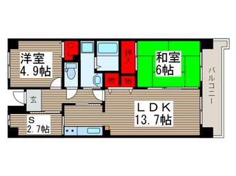 間取図 Ts garden清瀬(2)