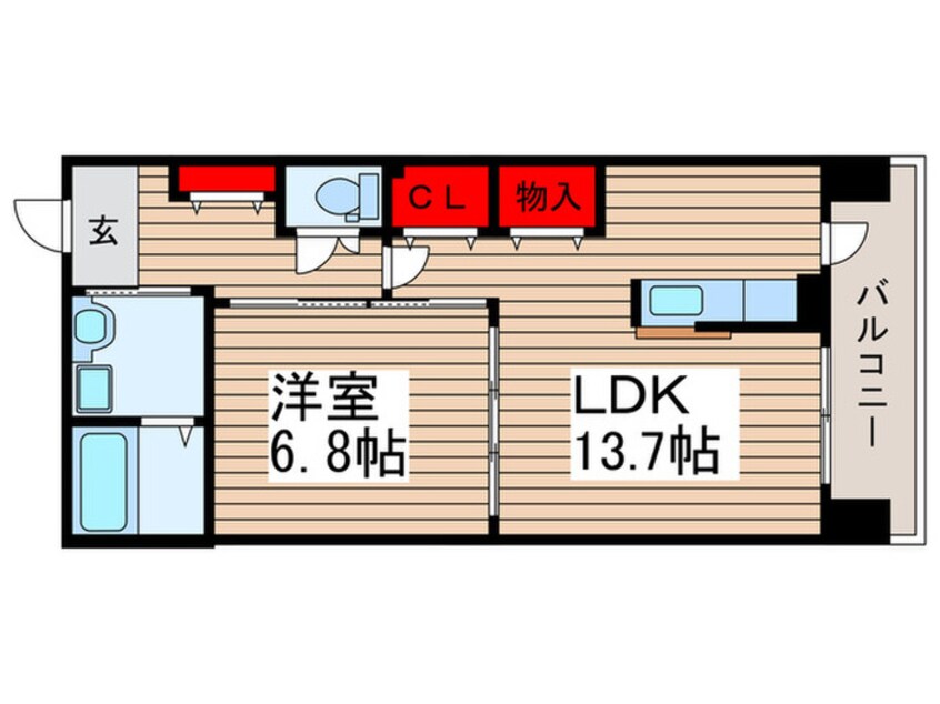 間取図 Ts garden清瀬(2)
