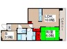 Ts garden清瀬(2) 1LDK+Sの間取り