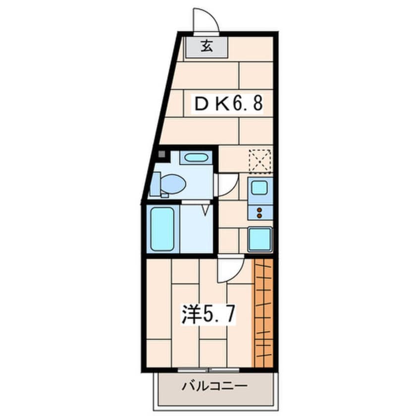 間取図 エレーナ
