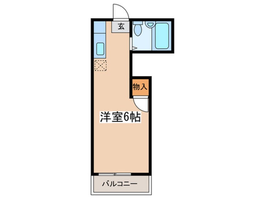 間取図 ポルシェ聖蹟桜ヶ丘Ⅱ