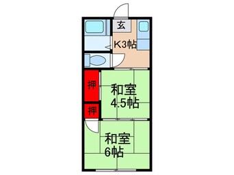 間取図 美幸荘